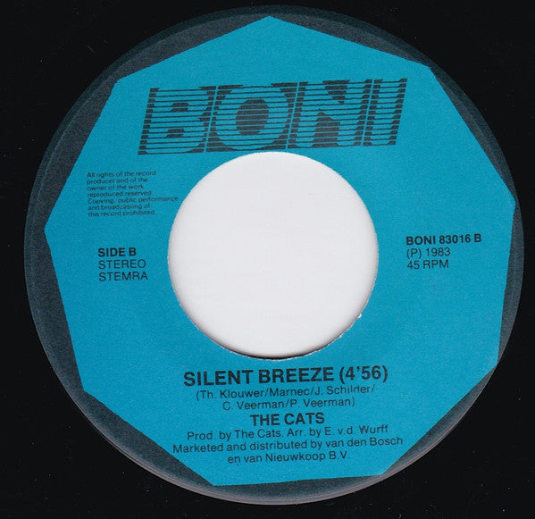 The Cats : Stay In My Life (7", Single, Blu)