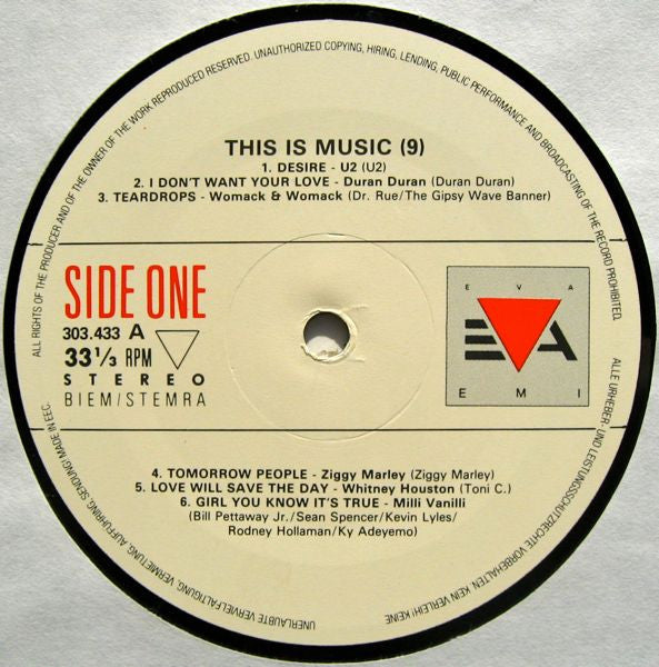 Various : This Is Music 9 (2xLP, Comp)