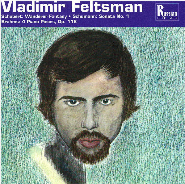 Franz Schubert, Robert Schumann, Johannes Brahms - Vladimir Feltsman : Wanderer Fantasy / Sonata No. 1 / 4 Piano Pieces, Op. 118 (CD, RM)
