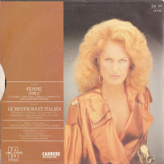 Dalida : Femme (7", Single)