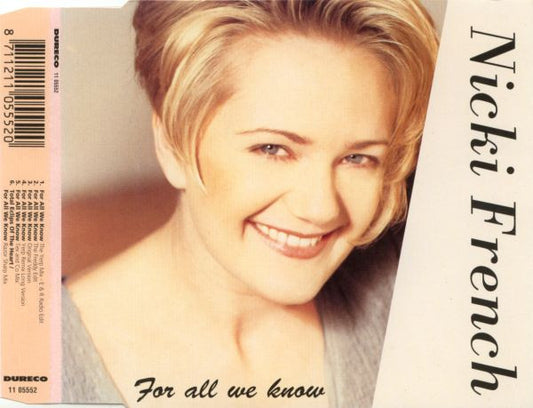 Nicki French : For All We Know (CD, Maxi)