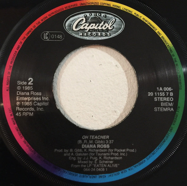 Diana Ross : Experience (7")