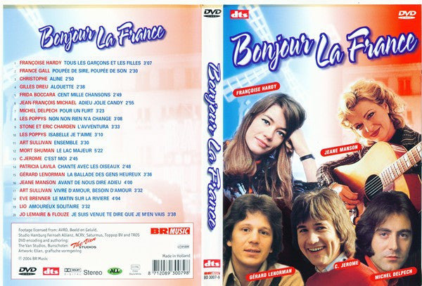 Various : Bonjour La France (DVD-V, Comp)