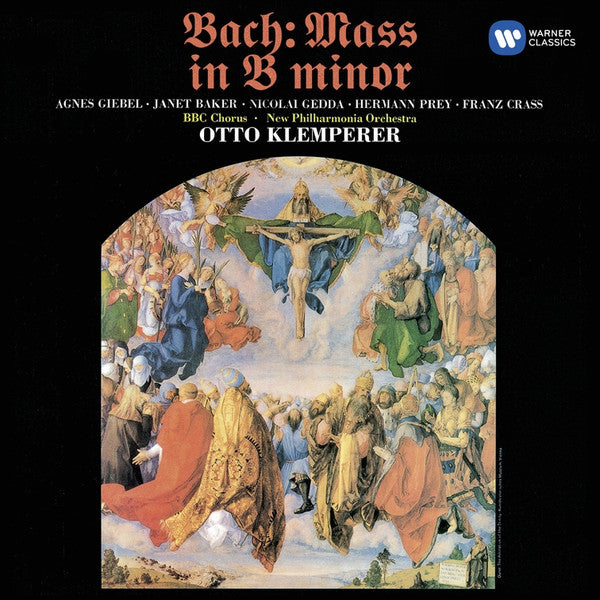 Johann Sebastian Bach, Otto Klemperer, New Philharmonia Orchestra, BBC Chorus, Peter Gellhorn, Agnes Giebel, Janet Baker, Janet Baker, Nicolai Gedda, Hermann Prey, Franz Crass : Mass in B Minor (2xCD)