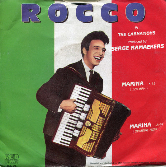 Rocco Granata & The Carnations : Marina (7", Single, Mono)