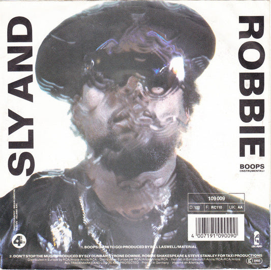 Sly & Robbie : Boops (Here To Go) (7", Single)