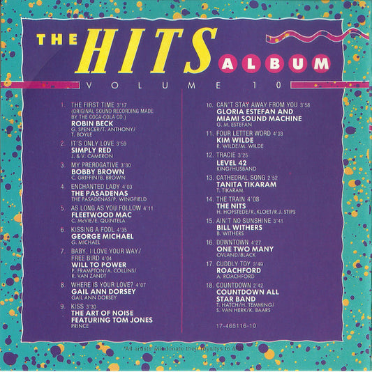 Various : The Hits Album Volume 10 (CD, Comp)