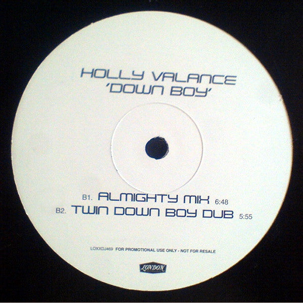 Holly Valance : Down Boy (12", Promo)