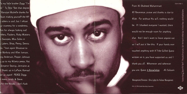 A Tribe Called Quest : Beats, Rhymes And Life (CD, Album)