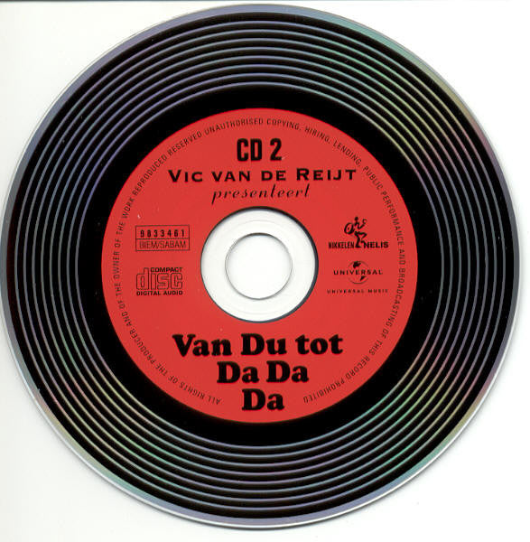 Various : Vic van de Reijt presenteert Van Du Tot Da Da Da (De 60 Mooiste Duitse Liedjes) (3xCD, Comp)