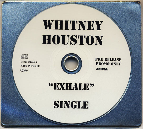 Whitney Houston : "Exhale" (CD, Single, Promo)