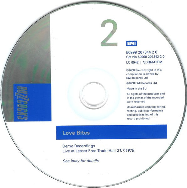 Buzzcocks : Love Bites (2xCD, Album, RM, S/Edition, Dig)
