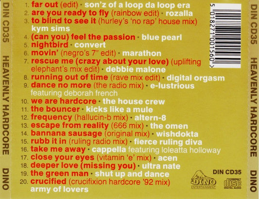 Various : Heavenly Hardcore (CD, Comp, Mixed)