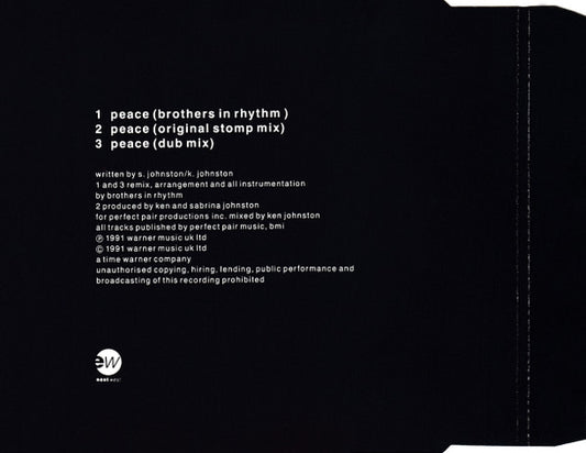 Sabrina Johnston : Peace (CD, Single)