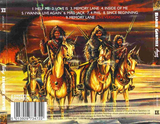 Baker Gurvitz Army : The Baker Gurvitz Army (CD, Album, RE, RM)