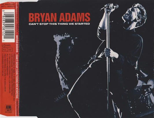 Bryan Adams : Can't Stop This Thing We Started (CD, Maxi)