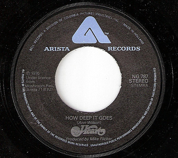 Heart : Magic Man (7", Single)