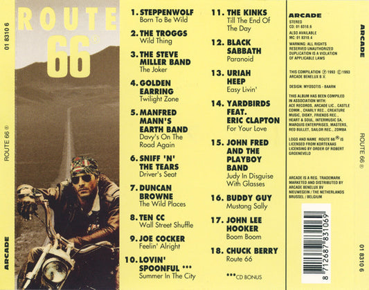 Various : Route 66 (CD, Comp)