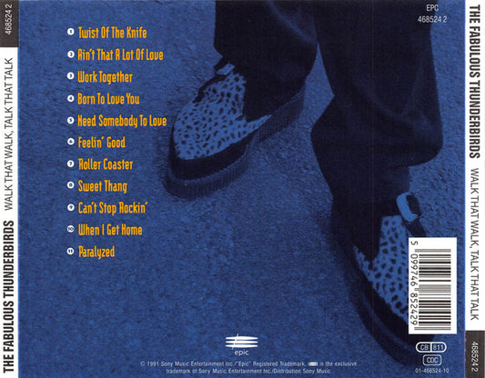 The Fabulous Thunderbirds : Walk That Walk, Talk That Talk (CD, Album)