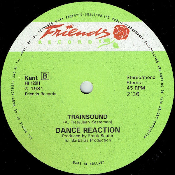 Dance Reaction : Disco Train (12")