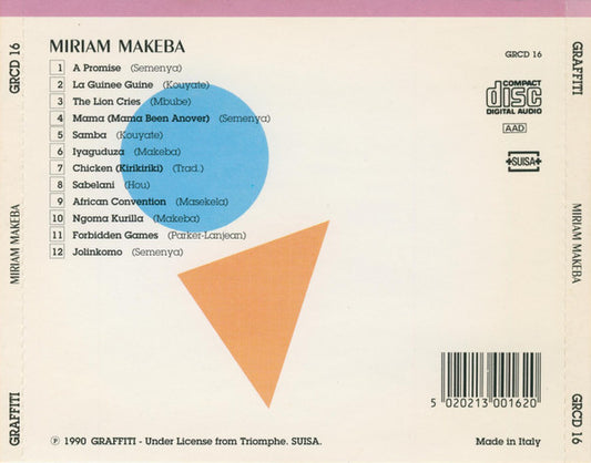 Miriam Makeba : Collection (CD, Comp)