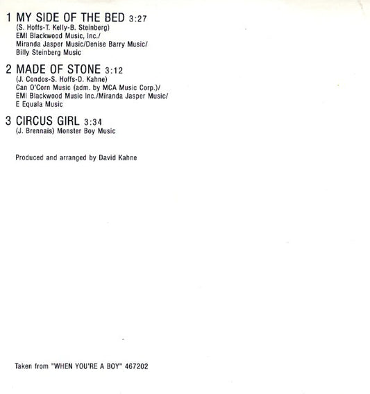 Susanna Hoffs : My Side Of The Bed (CD, Maxi)