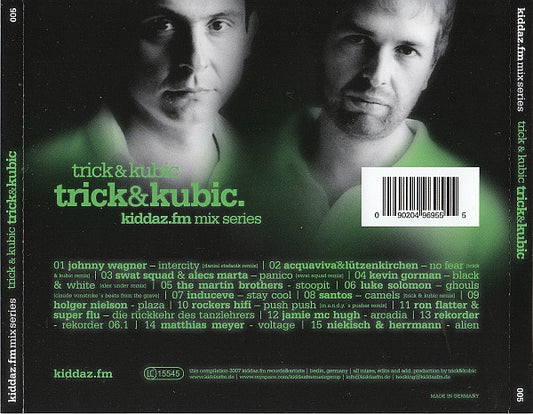 Trick & Kubic : Kiddaz.FM Mix Series 005: Trick & Kubic (CD, Comp, Mixed)