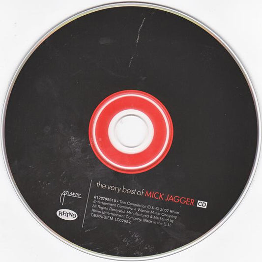 Mick Jagger : The Very Best Of Mick Jagger (CD, RM + DVD-V, NTSC + Comp, Sup)