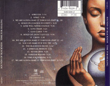 Sounds Of Blackness : Time For Healing (CD, Album)