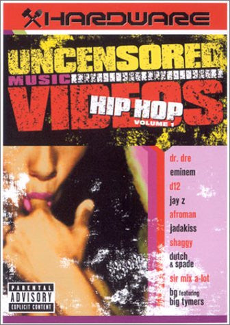 Various : Uncensored Music Videos: Hip Hop Volume 1 (DVD, Comp, Copy Prot., Multichannel, PAL)