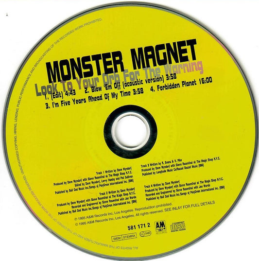 Monster Magnet : Look To Your Orb For The Warning (CD, Single)