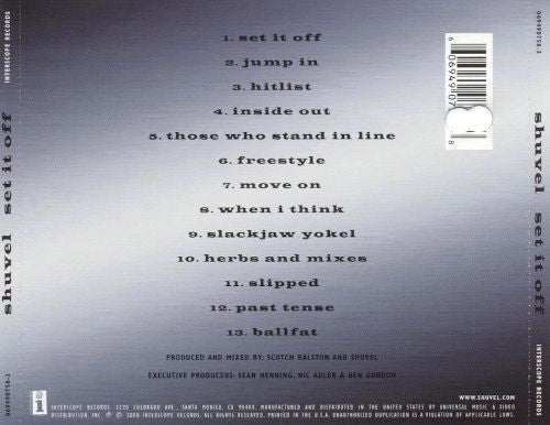 Shuvel : Set It Off (CD, Album)