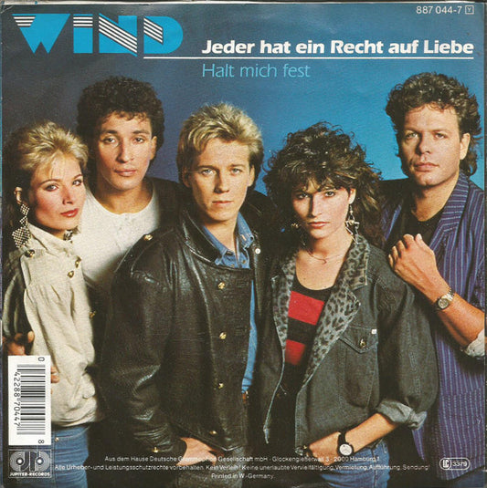 Wind (4) : Jeder Hat Ein Recht Auf Liebe (7", Single)