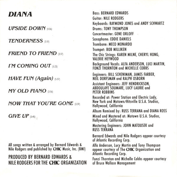 Diana Ross : Diana / The Boss (CD, Comp)