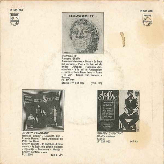 Ramses Shaffy : Sammy / 5 Uur (7", Single, Mono)