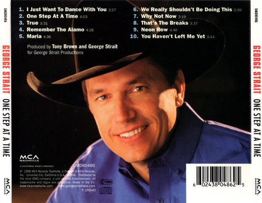 George Strait : One Step At A Time (HDCD, Album, RE)