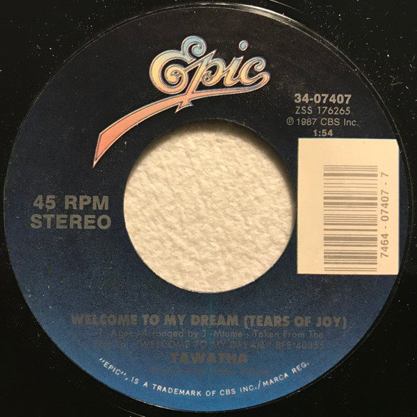Tawatha : Did I Dream You (7", Single)