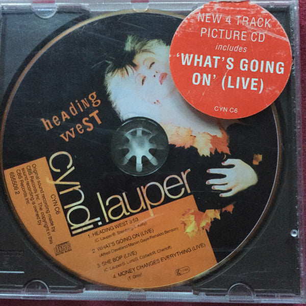 Cyndi Lauper : Heading West (CD, Single)