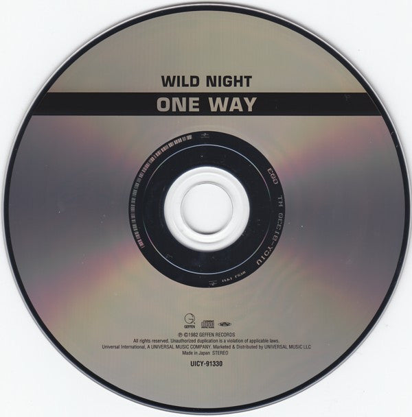 One Way : Wild Night (CD, Album, Ltd, RE)
