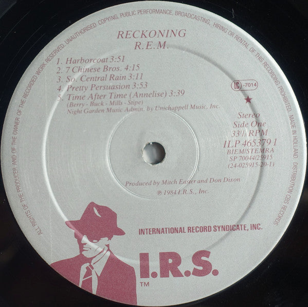 R.E.M. : Reckoning (LP, Album, RE)