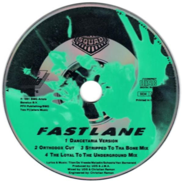Urban Dance Squad : Fastlane (CD, Maxi)