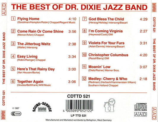 Doctor Dixie Jazz Band : The Best Of Dr. Dixie Jazz Band (CD, Album)