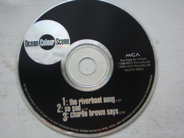 Ocean Colour Scene : The Riverboat Song (CD, Single, Nim)