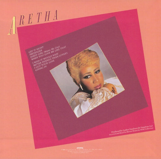 Aretha Franklin : Get It Right (CD, Album, RE, RM)