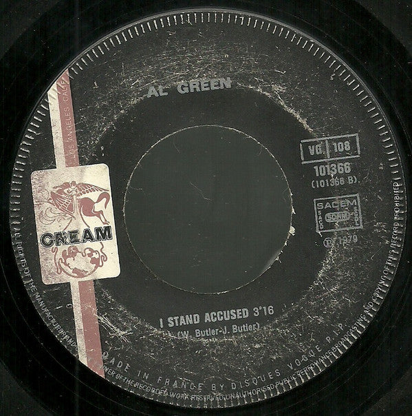 Al Green : For The Good Times (7", Single)