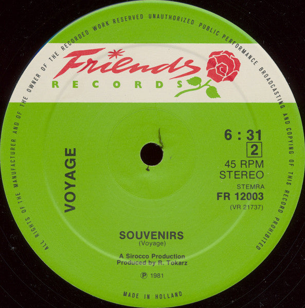 Voyage : Discotch (12")