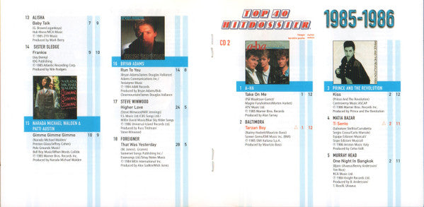 Various : Top 40 Hitdossier 1985-1986 (2xCD, Comp)