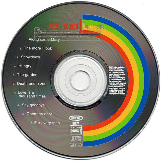 Roger Hodgson : Open The Door (CD, Album)
