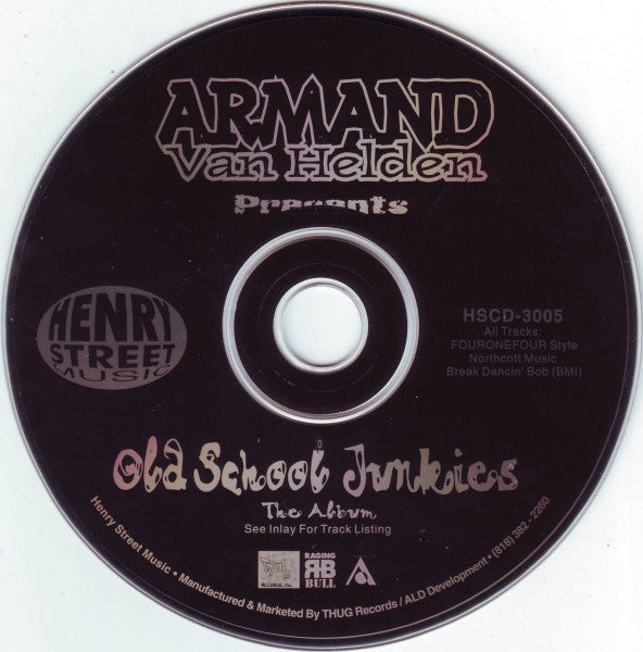 Armand Van Helden Presents Old School Junkies : The Album (CD, Album)