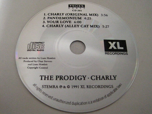 The Prodigy : Charly (CD, Maxi)